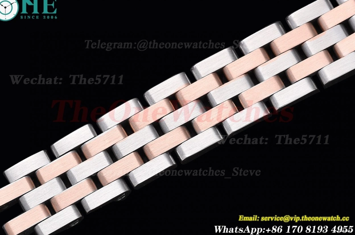 Secrete Ladies RG Dia 8848F Swiss White Panthere 22mm SS De Qtz Dial 0517